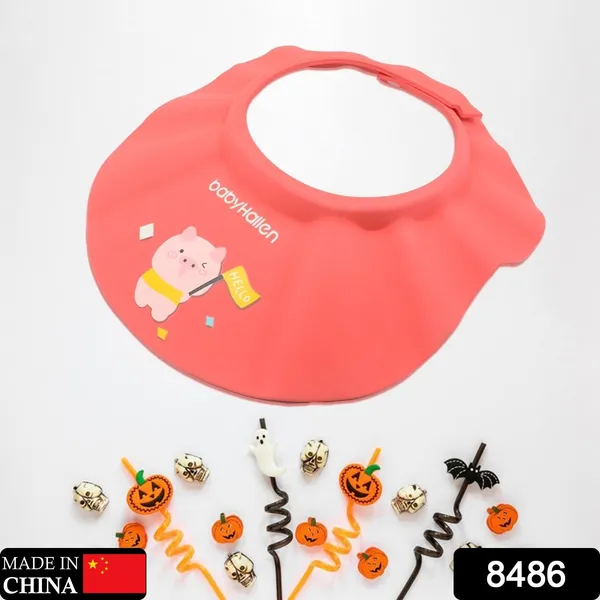 Multicolor_Tear-Free_Adjustable_Baby_Shower_Cap