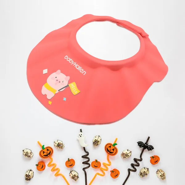 Multicolor_Tear-Free_Adjustable_Baby_Shower_Cap