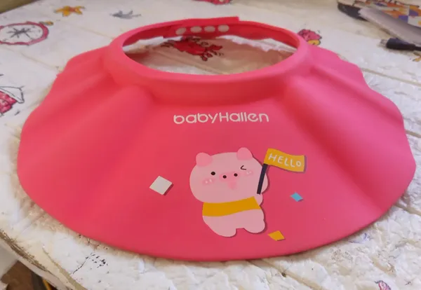 Multicolor_Tear-Free_Adjustable_Baby_Shower_Cap