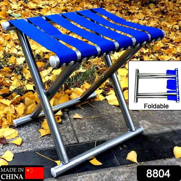 Multicolor_Premium_Portable_Travel_Folding_Stool_(1_Pc_)