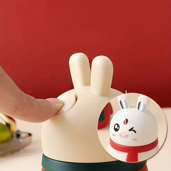 Multicolor_Rabbit_Shape_Toothpick_Dispenser_(1_Pc_)
