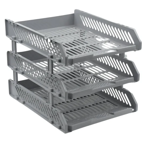 Multicolor_Multifunctional_File_Rack_With_Drawers_(3_Layers)