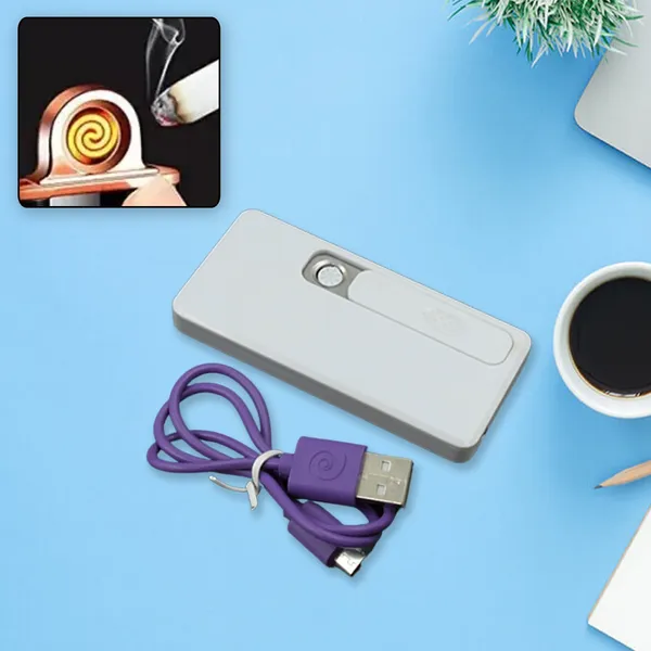 Multicolor_Stylish_Rechargeable,_Windproof_Electric_Usb_Lighter_For_Men_&_Women