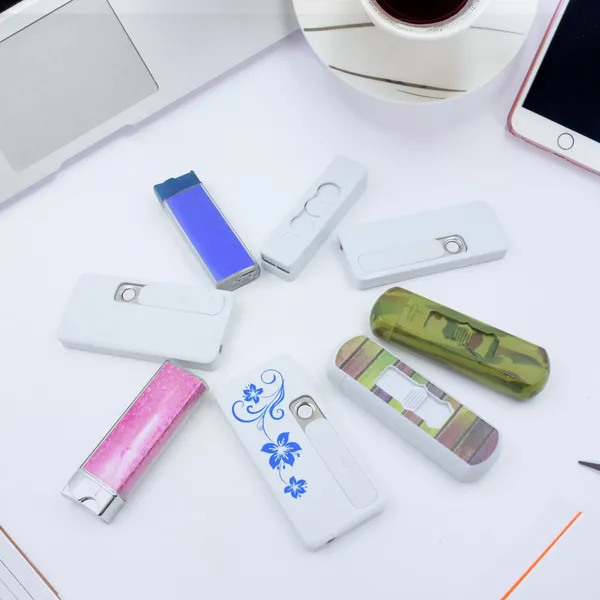 Multicolor_Stylish_Rechargeable,_Windproof_Electric_Usb_Lighter_For_Men_&_Women