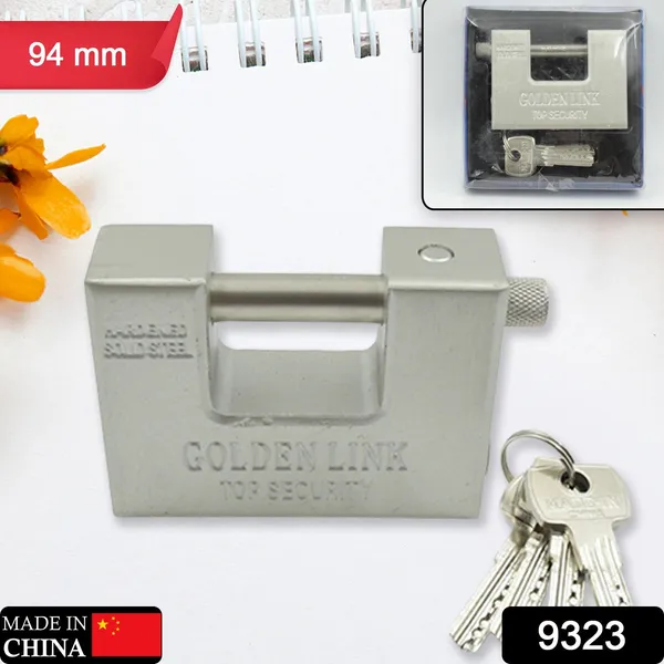 Multicolor_Rectangular_Hardened_Stainless_Steel_Padlock_(5_Keys)_(94Mm)
