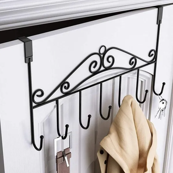 Multicolor_7_Hooks_Metal_Hanging_Rack_For_Home_Office_Use