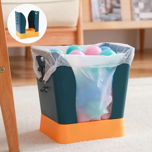 Multicolor_Plastic_Expandable_Trash_Can_(1_Pc)