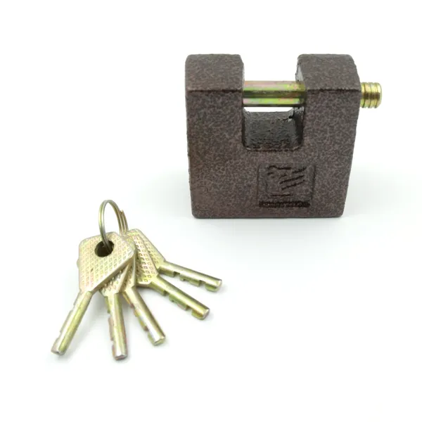 Black_Brass_Core_And_Thickened_Spray_Iron_Door_Lock_With_5_Pc_Keys_(63_Mm_)