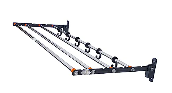 Grey_&_Steel_Steel_Wall_Mouted_Cloth_Dryer_Stand_(48_Inches)