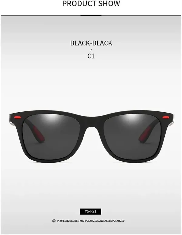 Black_And_Red_Polycarbonate_Rectangular_Full-Frame_Sunglasses_For_Men_And_Women