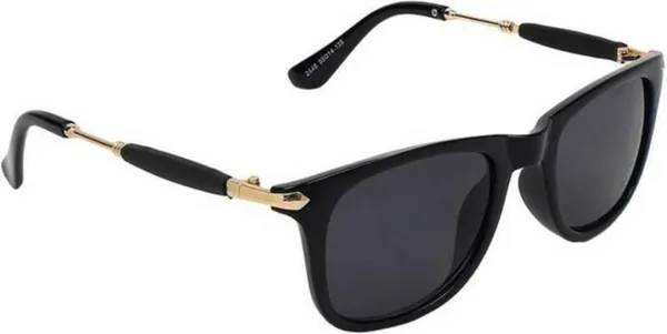 Black_Metal_Rectangular_Full-Frame_Sunglasses_For_Men_And_Women