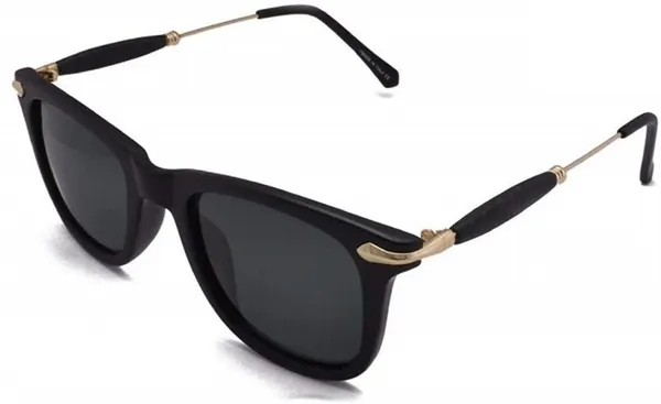 Black_Metal_Rectangular_Full-Frame_Sunglasses_For_Men_And_Women