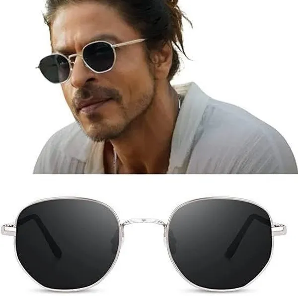 Golden_Polycarbonate_Oval_Full-Frame_Sunglasses_For_Men_And_Women