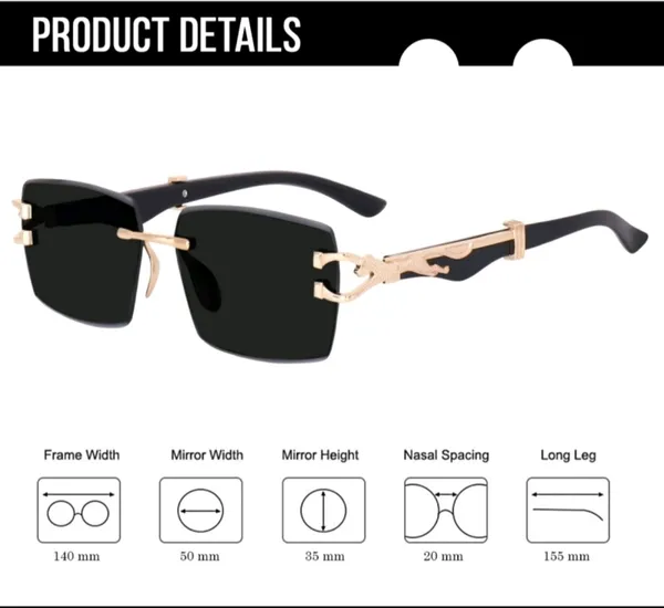 Golden_And_Black_Metal_Cat-Eye_Full-Frame_Sunglasses_For_Men_And_Women