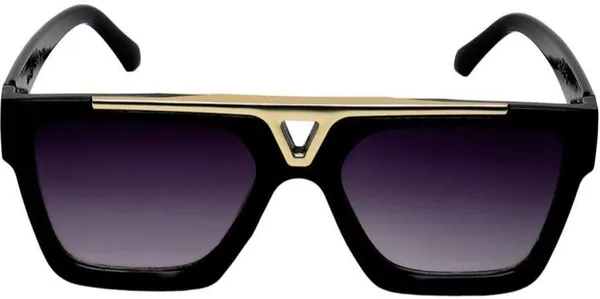 Black_Polycarbonate_Rectangular_Full-Frame_Sunglasses_For_Men_And_Women