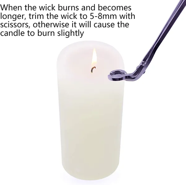 White_Lavender_Scented_Paraffin_Wax_Pillar_Candles_For_Meditation,_Spa