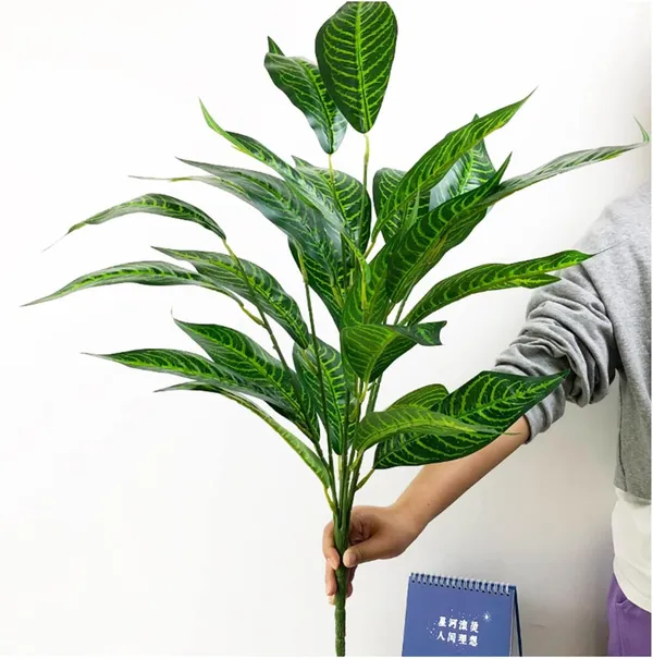 Snake_Plant_Leaf_Plastic_Artificial_Plant_Leaves__for_Home_Garden_Decor_|_26_Leaves_without_Pot