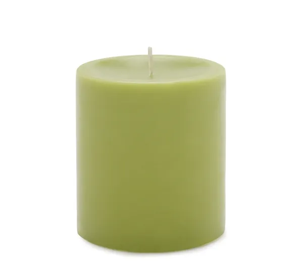 Green_Lemon_Grass_Scented_Paraffin_Wax_Pillar_Candles_For_Meditation,_Spa