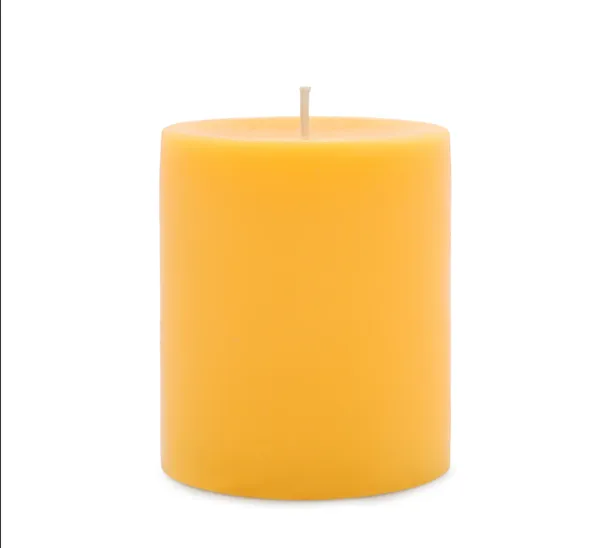 Yellow_Sandalwood_Scented_Paraffin_Wax_Pillar_Candles_For_Meditation,_Spa