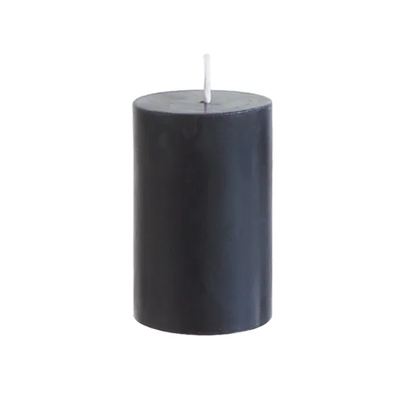Pack_of_6_Black_Magnet_Scented_Paraffin_Wax_Pillar_Candles_For_Meditation,_Spa