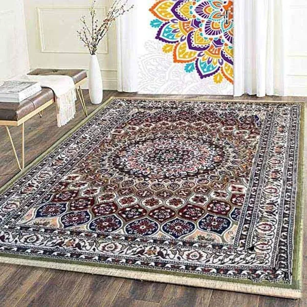 Multicolor_Handloom_Silk_Touch_Carpet_For_Living_Room_And_Bedroom_(_4_X_6_Feet_)