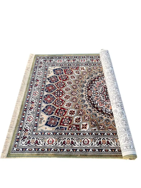 Multicolor_Handloom_Silk_Touch_Carpet_For_Living_Room_And_Bedroom_(_4_X_6_Feet_)