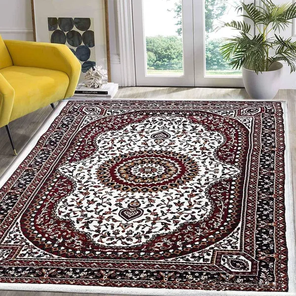 White_Silk_Touch_Carpet_For_Living_Room_And_Bedroom_(_4_X_6_Feet_)