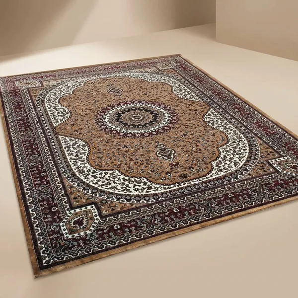 Beige_Silk_Touch_Carpet_For_Living_Room_And_Bedroom_(_4_X_6_Feet_)