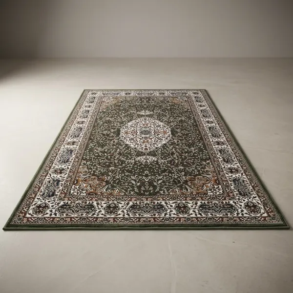 Green_Silk_Touch_Carpet_For_Living_Room_And_Bedroom_(_4_X_6_Feet_)