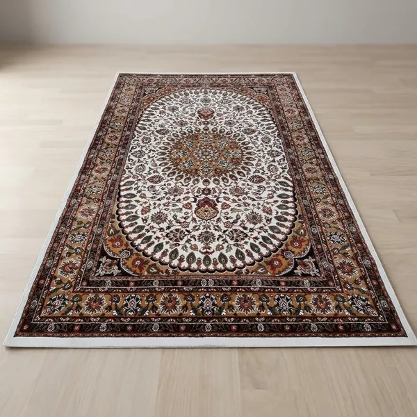 Ivory_Silk_Touch_Carpet_For_Living_Room_And_Bedroom_(_4_X_6_Feet_)