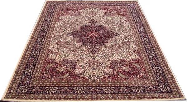 Cream_Silk_Touch_Carpet_For_Living_Room_And_Bedroom_(_4_X_6_Feet_)