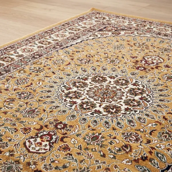 Gold_Silk_Touch_Carpet_For_Living_Room_And_Bedroom_(_4_X_6_Feet_)