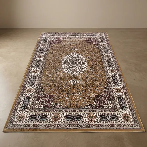 Brown_Silk_Touch_Carpet_For_Living_Room_And_Bedroom_(_4_X_6_Feet_)