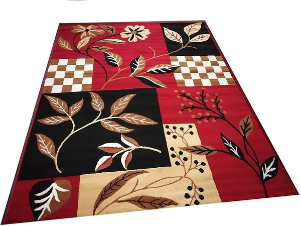 Multicolor_Handloom_Silk_Persian_Design_Washable_Carpet_For_Home_And_Decor