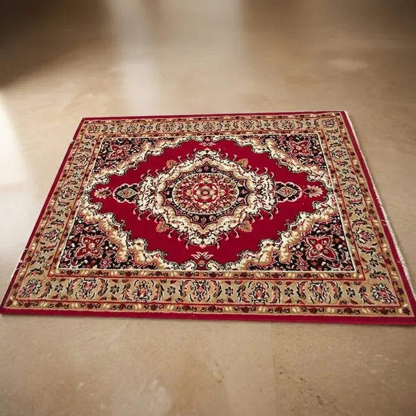 Multicolor_Handloom_Silk_Persian_Design_Washable_Carpet_For_Home_And_Decor