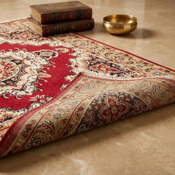 Multicolor_Handloom_Silk_Persian_Design_Washable_Carpet_For_Home_And_Decor