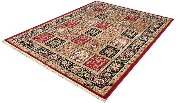 Multicolor_Handloom_Silk_Persian_Design_Washable_Carpet_For_Home_And_Decor