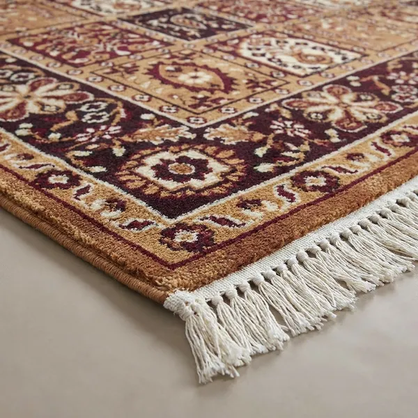 Multicolor_Handloom_Silk_Persian_Design_Washable_Carpet_For_Home_And_Decor