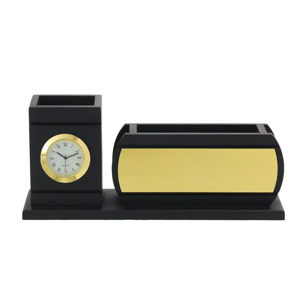 Personalised_Matt_Black_Wooden_Desk_Organizer_Mobile_Holder_For_Office_Desk_Table_Storage_Organizer_Box
