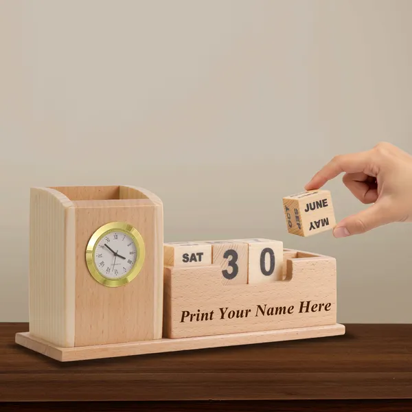 Wooden_calendar_with_pen,_card_or_mobile_holder
