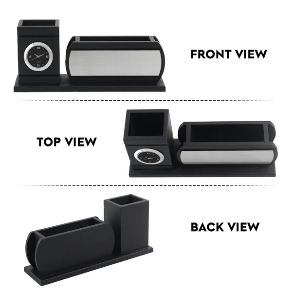 Personalised_Matt_Black_Wooden_Desk_Organizer_Mobile_Holder_For_Office_Desk_Table_Storage_Organizer_Box