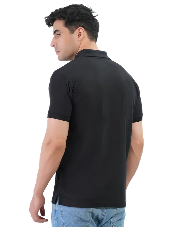 Black_Cotton_Blend_Polo_Regular_Fit_Solid_Western_Wear_Casual_T-Shirt