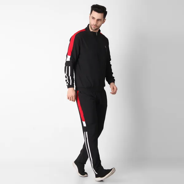 Black_Lycra_Regular_Fit_Solid_Western_Wear_Casual_Tracksuit