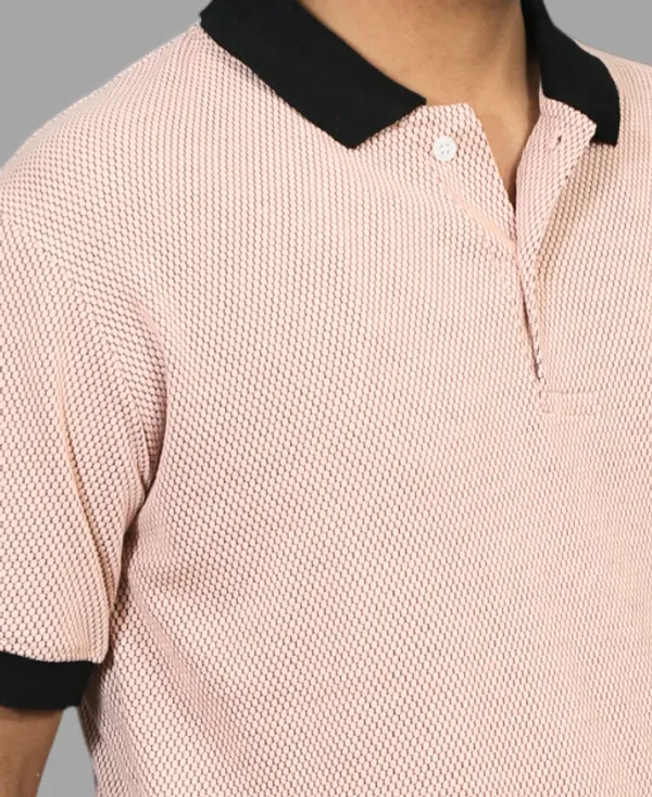Pink_Cotton_Blend_Polo_Regular_Fit_Solid_Western_Wear_Casual_T-Shirt