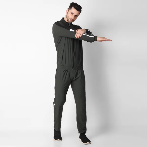 Olive_Lycra_Regular_Fit_Solid_Western_Wear_Casual_Tracksuit