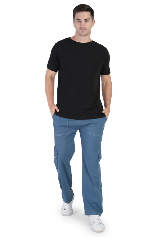 Airforce_Polyester_Blend_Regular_Fit_Solid_Cargo_Western_Wear_Casual_Trackpant