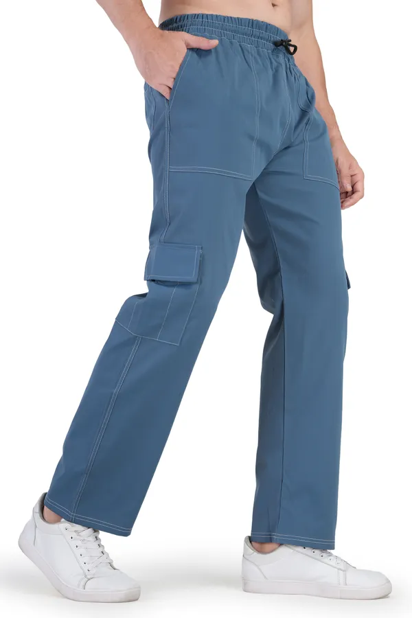 Airforce_Polyester_Blend_Regular_Fit_Solid_Cargo_Western_Wear_Casual_Trackpant