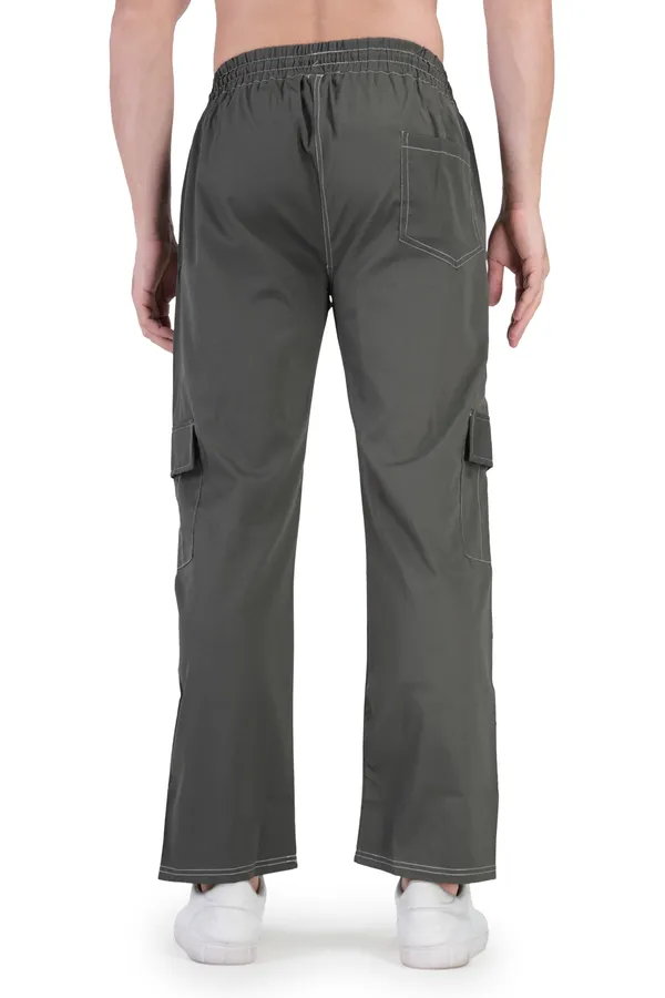 Grey_Polyester_Blend_Regular_Fit_Solid_Cargo_Western_Wear_Casual_Trackpant