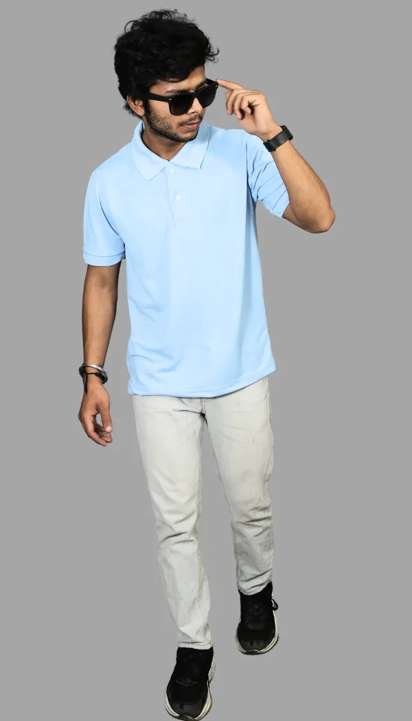 Sky_Blue_Cotton_Blend_Polo_Regular_Fit_Solid_Western_Wear_Casual_T-Shirt