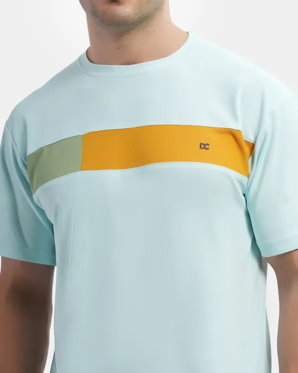 Icecool_Cotton_Blend_Round_Neck_Regular_Fit_Solid_Western_Wear_Casual_T-Shirt